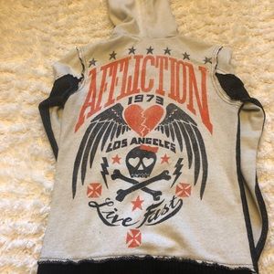 Affliction hoodie